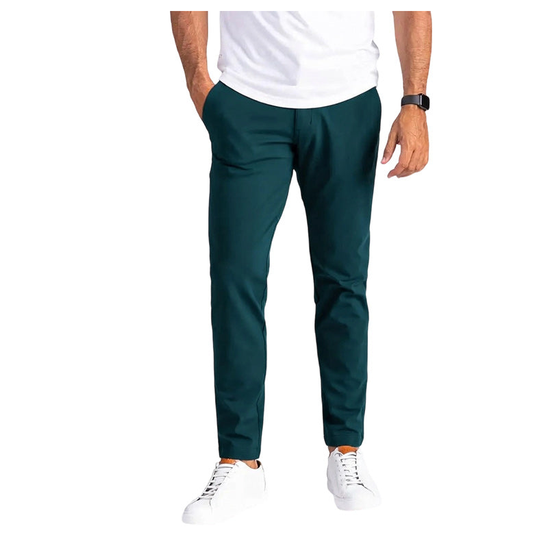 🔥Men's Slim Fit Stretch Golf Pants🔥 10-Pack - All Colors Included, Only $23.99