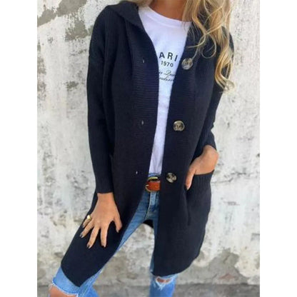 Women's Knit Button-Up Cardigan