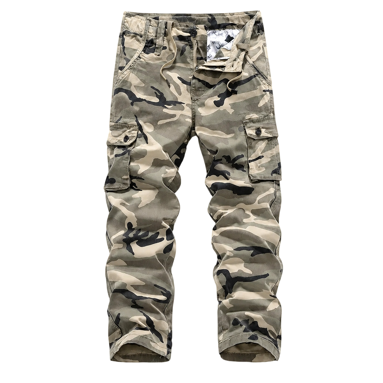 Men’s practical camouflage cargo pants