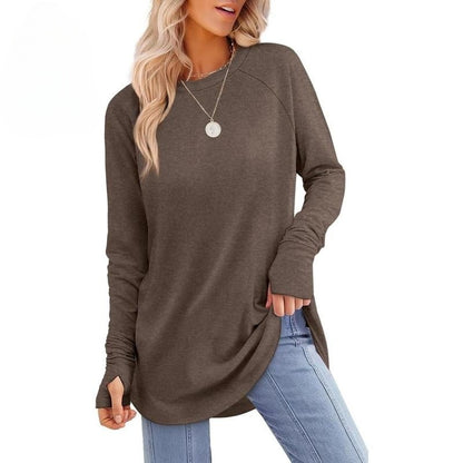 Womens Tunic Tops to Wear with Leggings Long