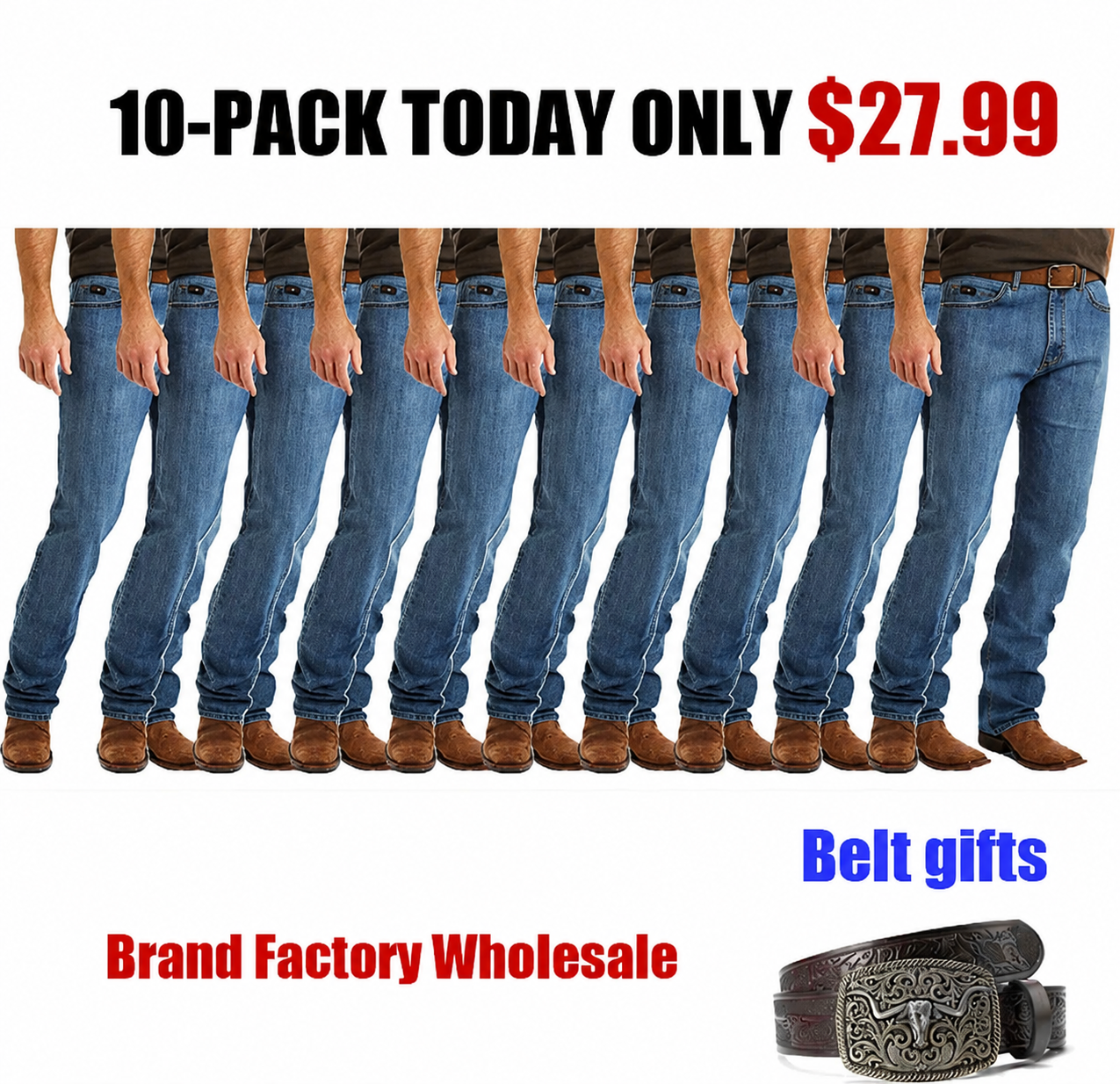 Men's 13Mwz Cowboy Cut Jeans