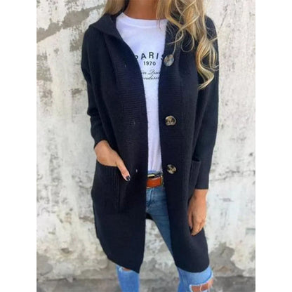 Women's Knit Button-Up Cardigan