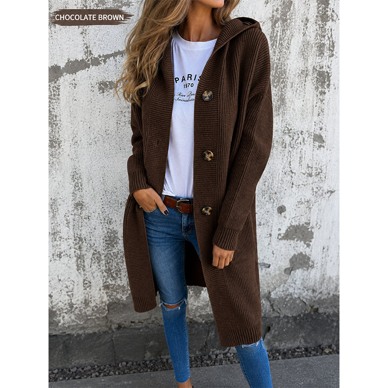 Women's Knit Button-Up Cardigan