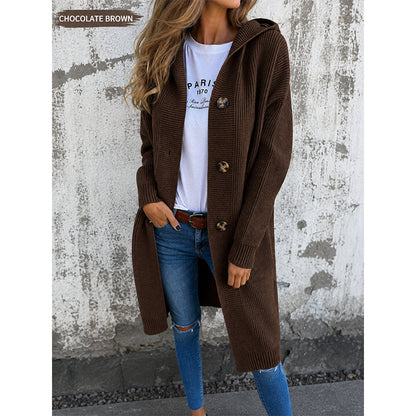 Women's Knit Button-Up Cardigan