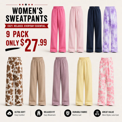 🔥 Clearance Sale — Limited Stock! 🔥 Minimalist Straight Leg Sweatpants
