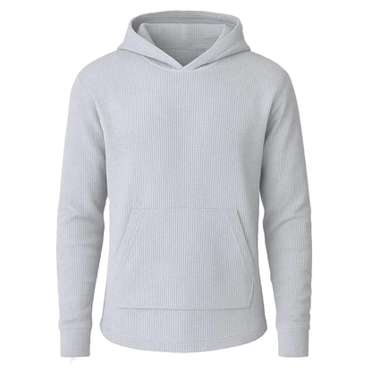 Men's Multi Waffle Knit Pullover Hoodie