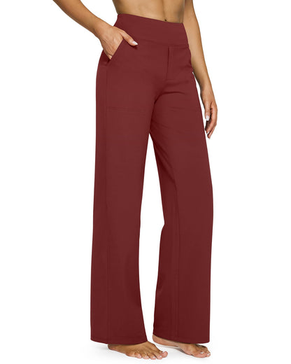 [Last Day Promotion]Women's wide leg pants with pockets