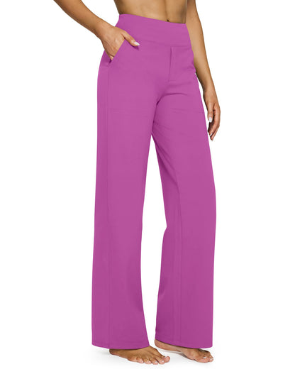 [Last Day Promotion]Women's wide leg pants with pockets