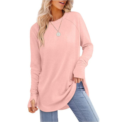 Womens Tunic Tops to Wear with Leggings Long