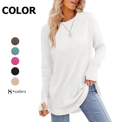 Womens Tunic Tops to Wear with Leggings Long