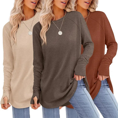 Womens Tunic Tops to Wear with Leggings Long