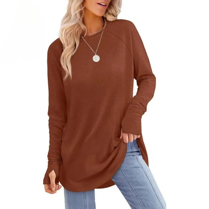 Womens Tunic Tops to Wear with Leggings Long