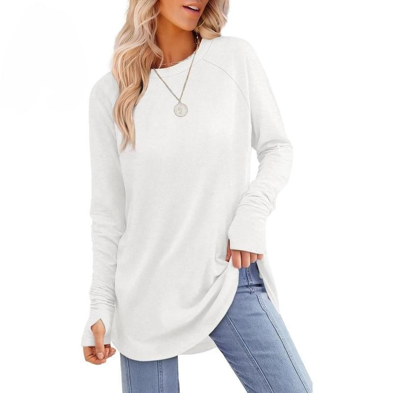 Womens Tunic Tops to Wear with Leggings Long