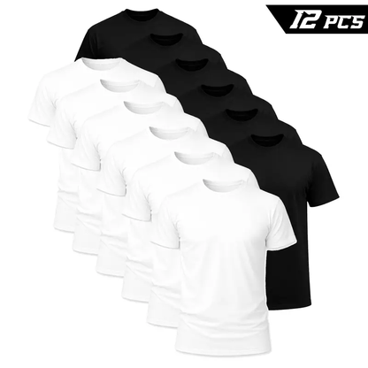 ❤️DEALS FOR YOU❤️12-Pack $24.95 The more you buy,the lower the price. Stock up Men's Crew Neck T-Shirt,Short Sleeve