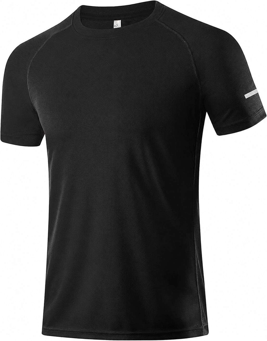 9-PACK Men's Print Reflective Stripe Sports T-Shirts